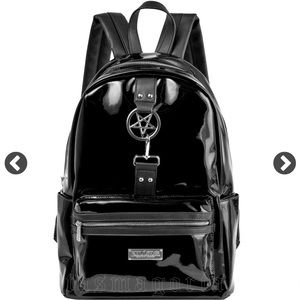 Phantasmagore Killstar Patent Leather Backpack